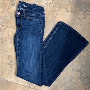 American Eagle Flared Stretch Jeans